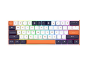 Klawiatura magnetyczno-mechaniczna Redragon K683WBO-RGB-M FIDD Biało-granatowy