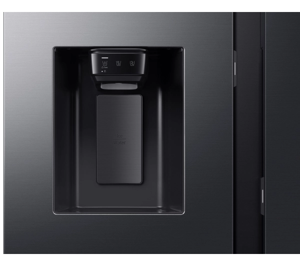 Samsung SBS RS80F66KCFEO Funkcje AI Auto Open Pełny No Frost 178,4cm Dystrybutor wody Zdalne sterowanie Grafitowa stal - TRZECI -55%, ALBO 5-TY ZA 1ZŁ - Kup na Raty - RRSO 0%