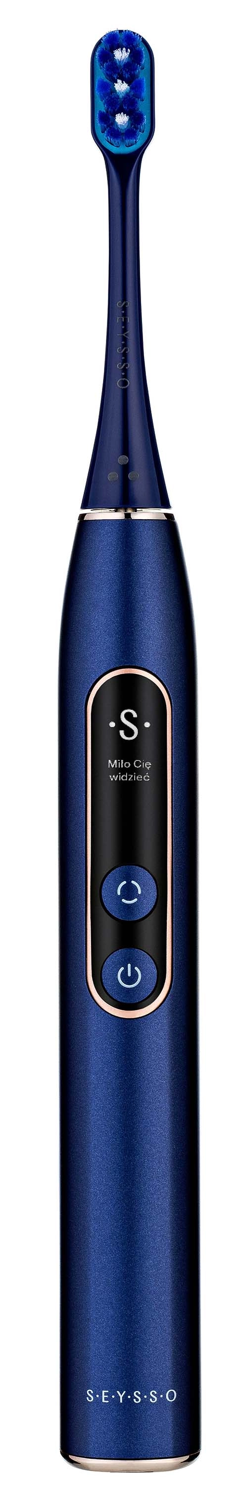 фото Електрична зубна щітка Seysso Hypertech Infinity Dark Blue