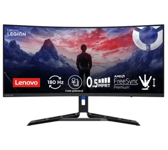 Monitor Lenovo Legion R34w-30 34" 3K VA 180Hz 0,5ms MPRT Zakrzywiony Gamingowy