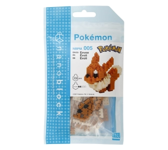 Model do składania Bandai Nanoblock Pokemon - Eevee