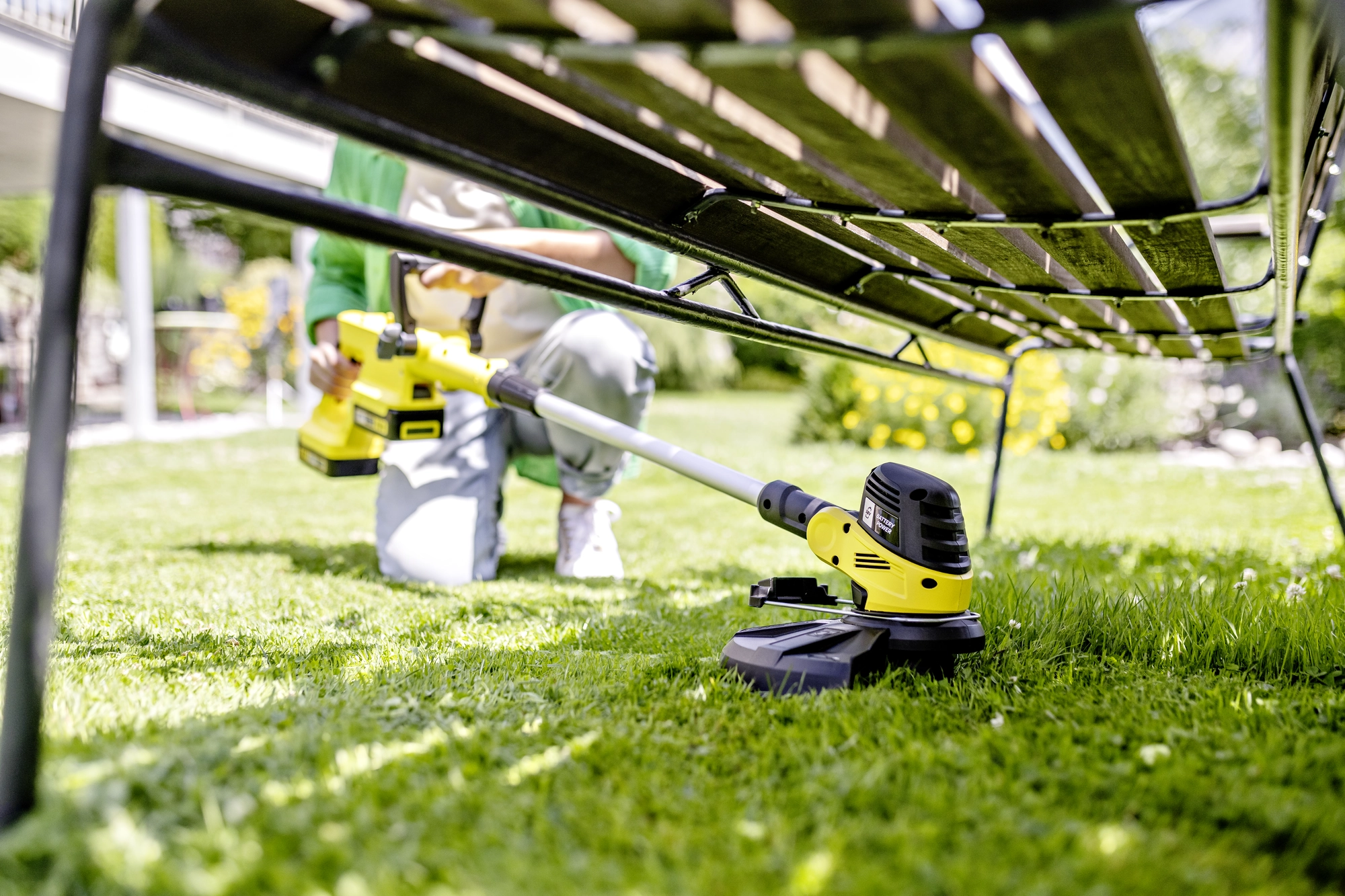 фото Тример акумуляторний Karcher LTR 3-18 Dual (1.445-450.0)