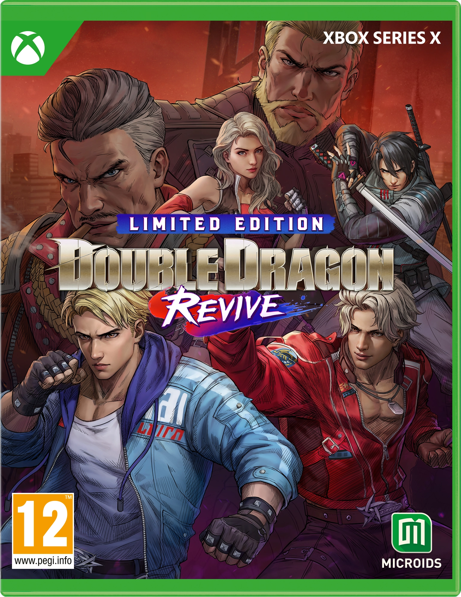Double Dragon Revive Edycja Limitowana Gra na Xbox Series X