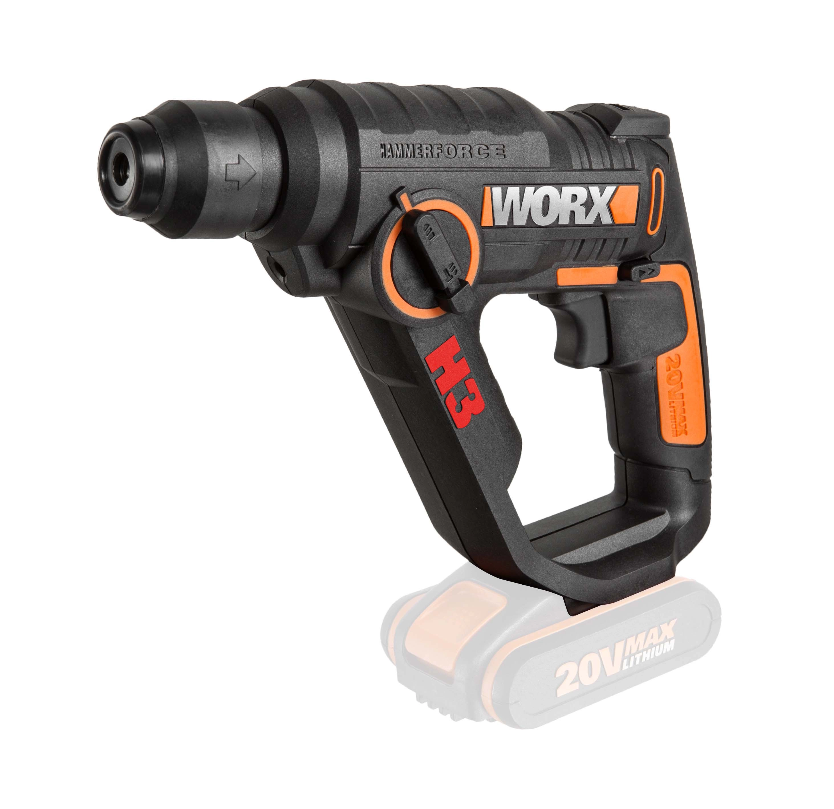 Młotowiertarka Worx WX390.9