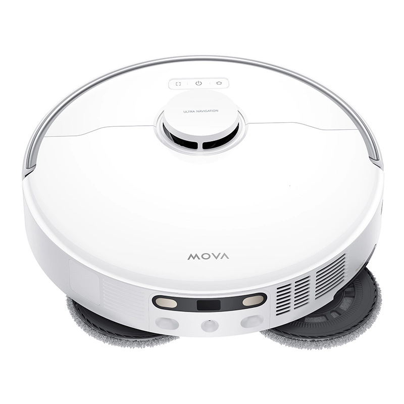 Robot sprzątający Mova P50 Ultra Funkcja mopowania Stacja oczyszczająca Tworzenie mapy pomieszczenia 74dB Biały