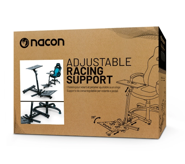 Nacon PCRC-DRIVEPROSTAND Do kierownicy pod fotel gamingowy Czarny - Kup na Raty - RRSO 0%
