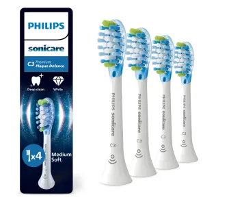 Końcówka do szczoteczki Philips Sonicare C3 Premium Plaque Defence HX9044/87 4szt.