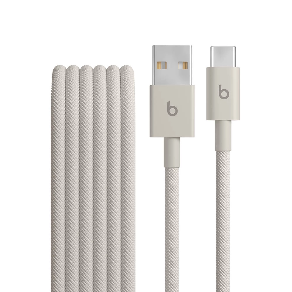 Kabel Beats Woven USB-A do USB-C 1,5m Szary