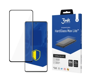 3mk HardGlass Max Lite Black do Motorola Moto G85