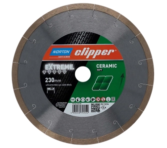 Tarcza diamentowa Norton Clipper Extreme Ceramic Soft 230mm