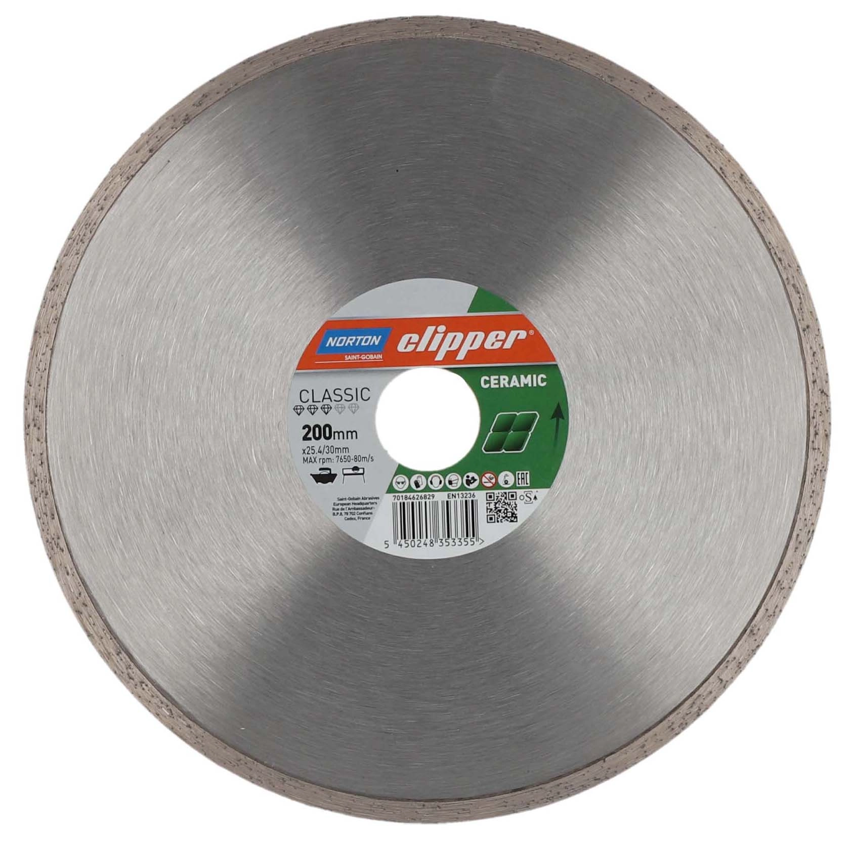 Tarcza diamentowa Norton Clipper Classic Ceram 200mm