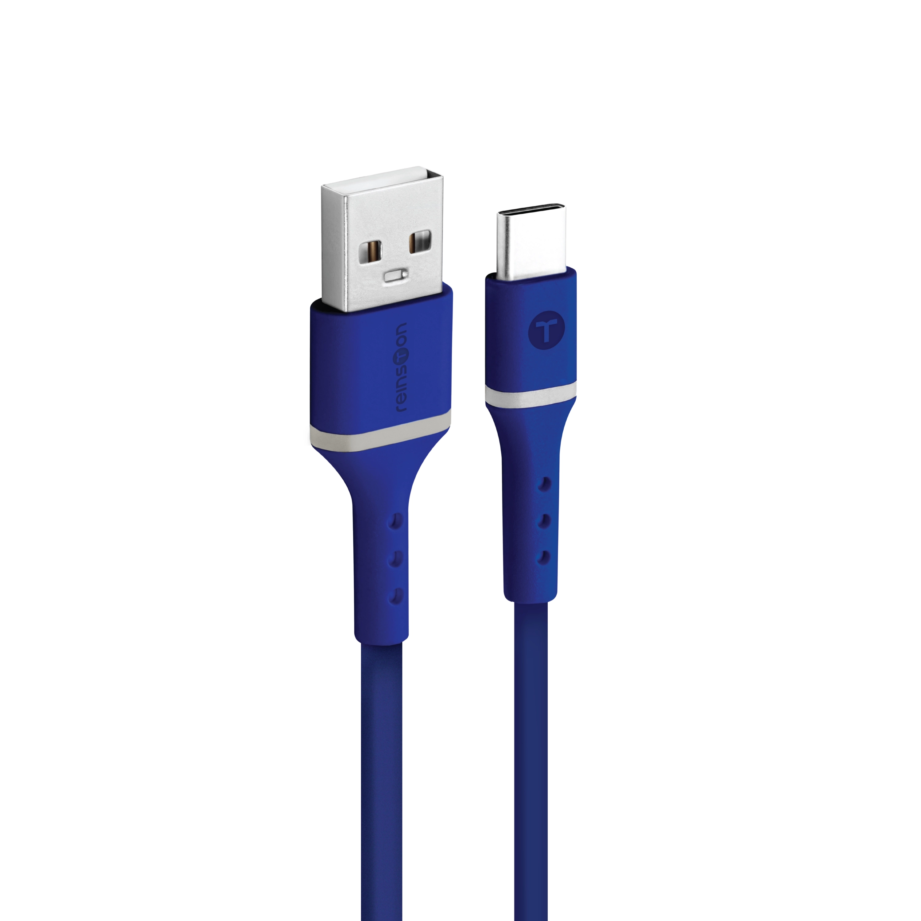 Kabel Reinston EK15ACN USB-A do USB-C 1,5m Niebieski