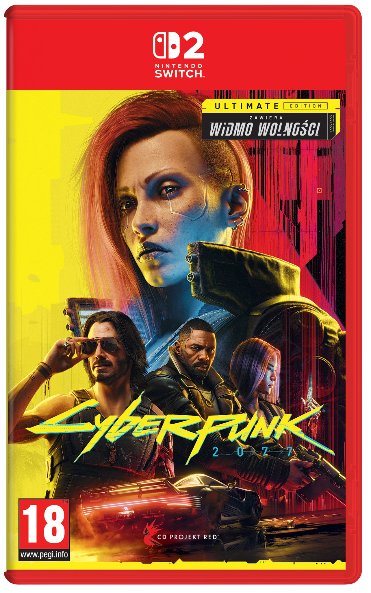 Cyberpunk 2077 Ultimate Edition + Poradnik Gra na Nintendo Switch