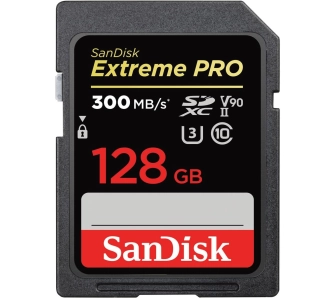 Karta pamięci SANDISK Extreme PRO SDXC 128GB 300MB/S V90