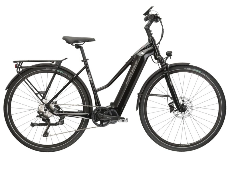 Rower elektryczny Kross Trans 6.0 D L Czarny