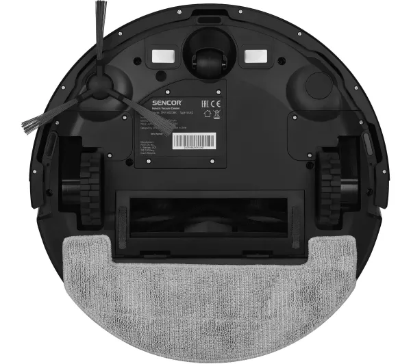 Sencor SRV 9020BK Funkcja mopowania Tworzenie mapy pomieszczenia 60dB - Kup na Raty - RRSO 0%