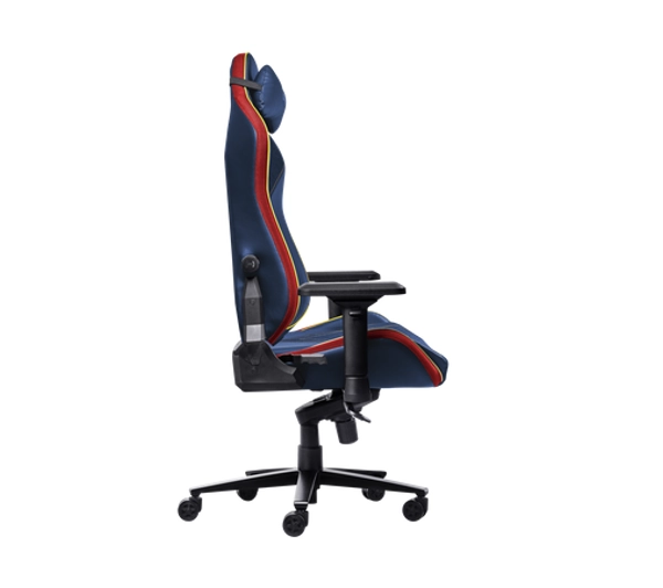 Trust GXT 721SM Ruya Pro Premium do 150kg Tkanina Skóre ECO Niebieski Superman - Kup na Raty - RRSO 0%
