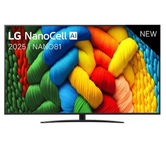 Telewizor LG 75NANO81A6A NanoCell AI 75" LED 4K webOS DVB-T2