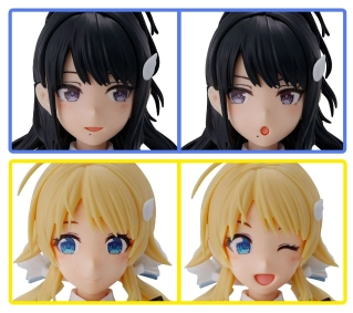 Bandai 30MS OPTION HAIR STYLE & FACE PARTS SET