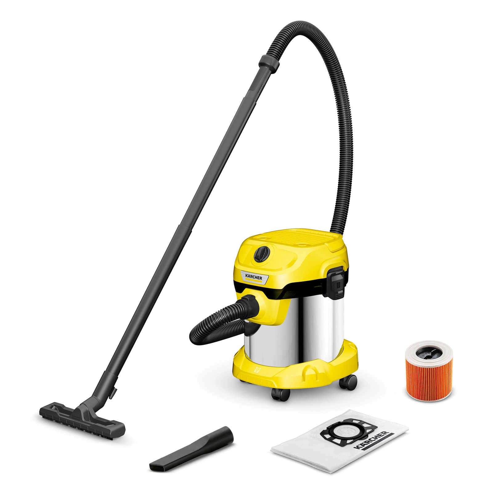 Odkurzacz Karcher WD 2 Plus S V-15/4/18/C 1.628-054.0 1000W