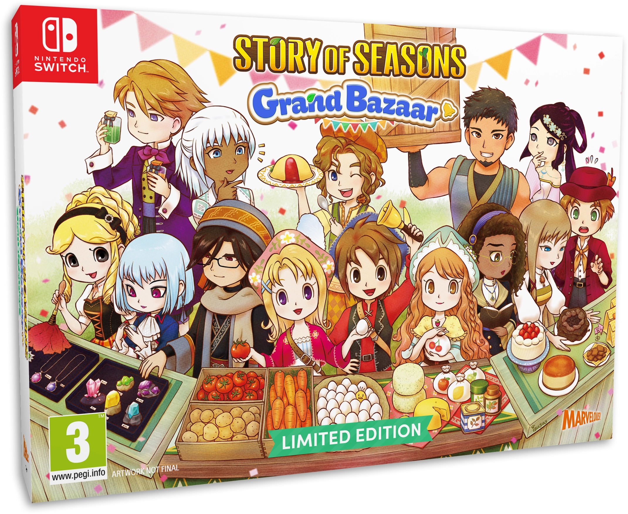 STORY OF SEASONS: Grand Bazaar Edycja Limitowana Gra na Nintendo Switch