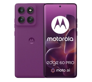 Motorola edge 60 Pro 12/512GB Funkcje AI 6,7" 120Hz 50Mpix Purpurowy - Kup na Raty - RRSO 0%