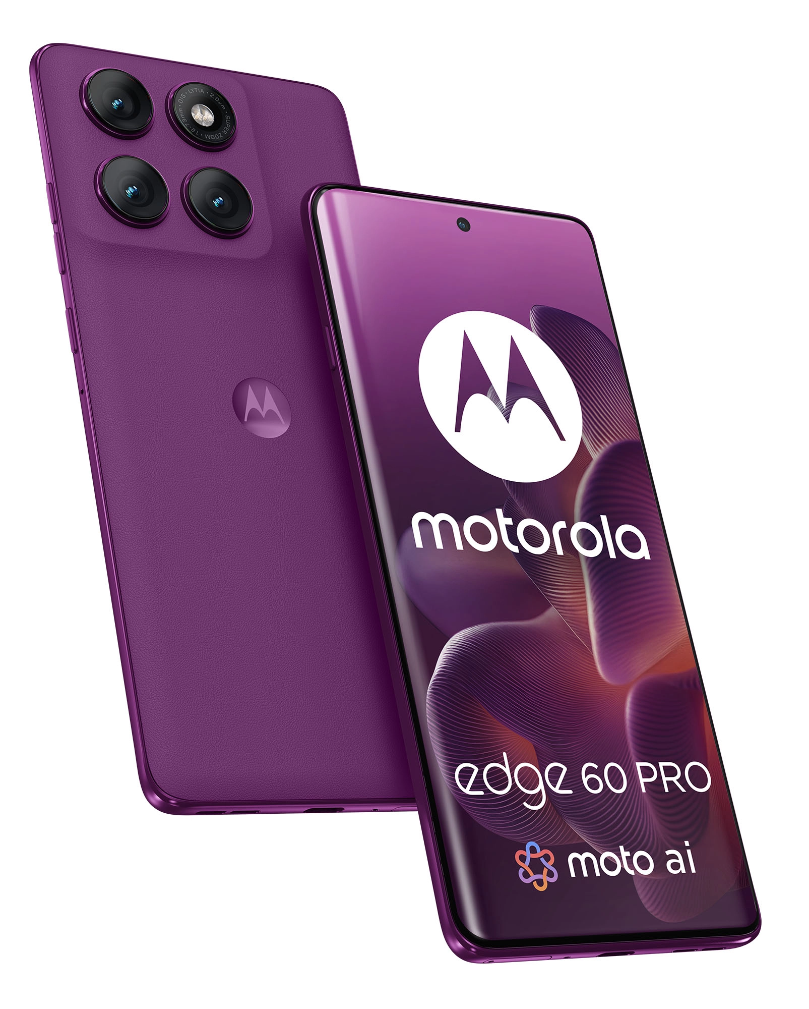 Smartfon Motorola edge 60 Pro 12/512GB 6,7" 120Hz 50Mpix Purpurowy