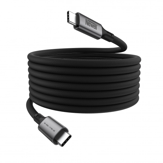 Kabel Newell USB-C do USB-C 3.2 Gen 2 1m Grafitowy