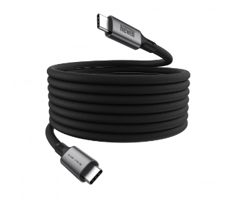 Kabel Newell USB-C do USB-C 3.2 Gen 2 1m Grafitowy