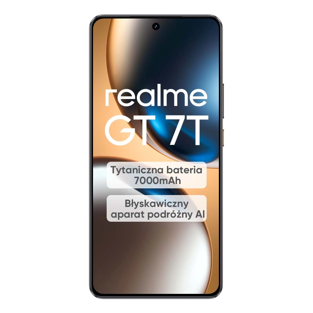 Smartfon realme GT 7T 12/512GB 6,8" 120Hz 50Mpix Żółty