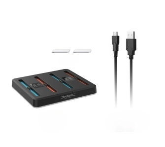 Ładowarka Dobe TNS-3160 RGB do Nintendo Switch 2 Czarny