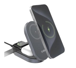 SBS 3w1 MagSafe QI2 15W Szary - Kup na Raty - RRSO 0%