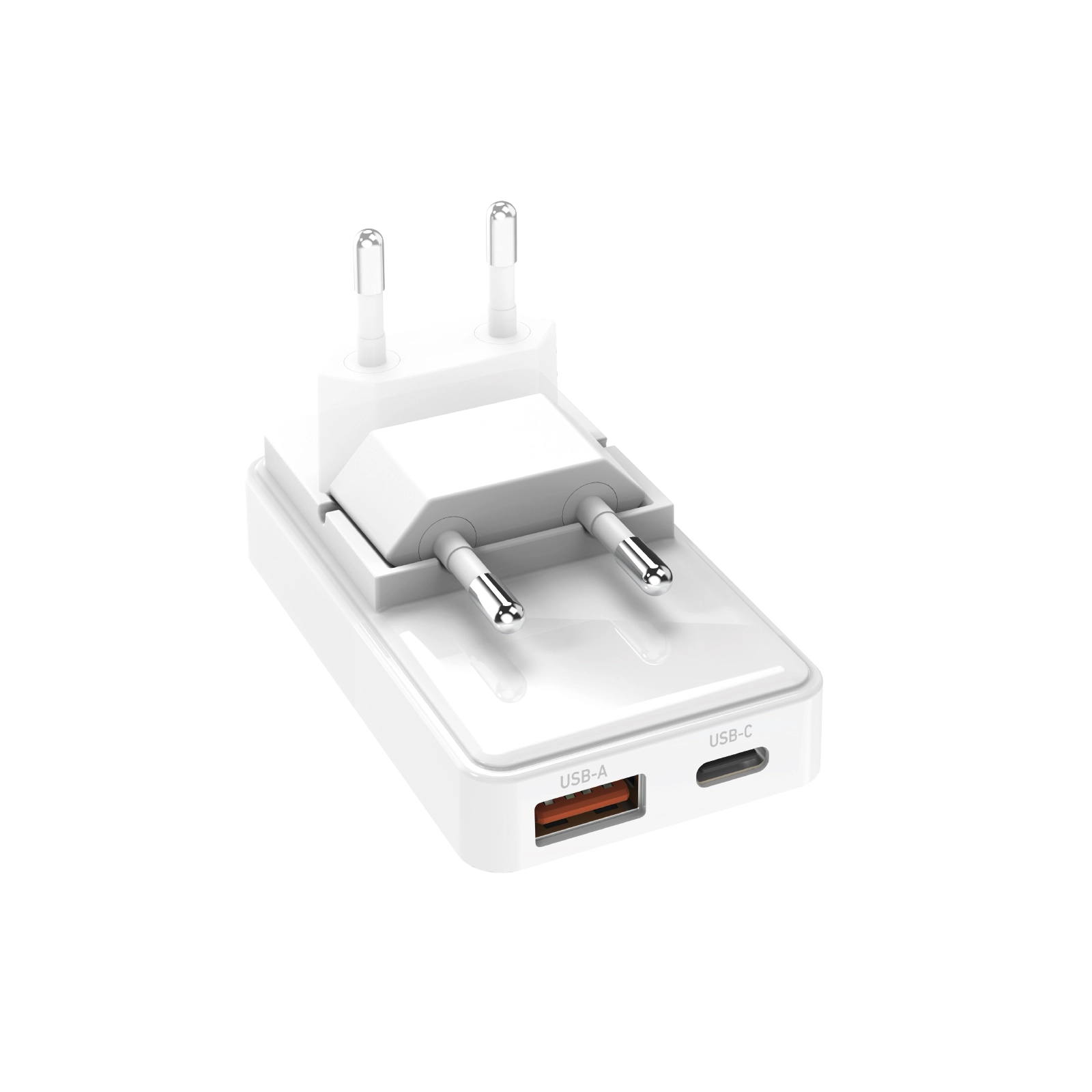 Ładowarka sieciowa SBS Flexi 20 W USB-A USB-C PD20W Biały