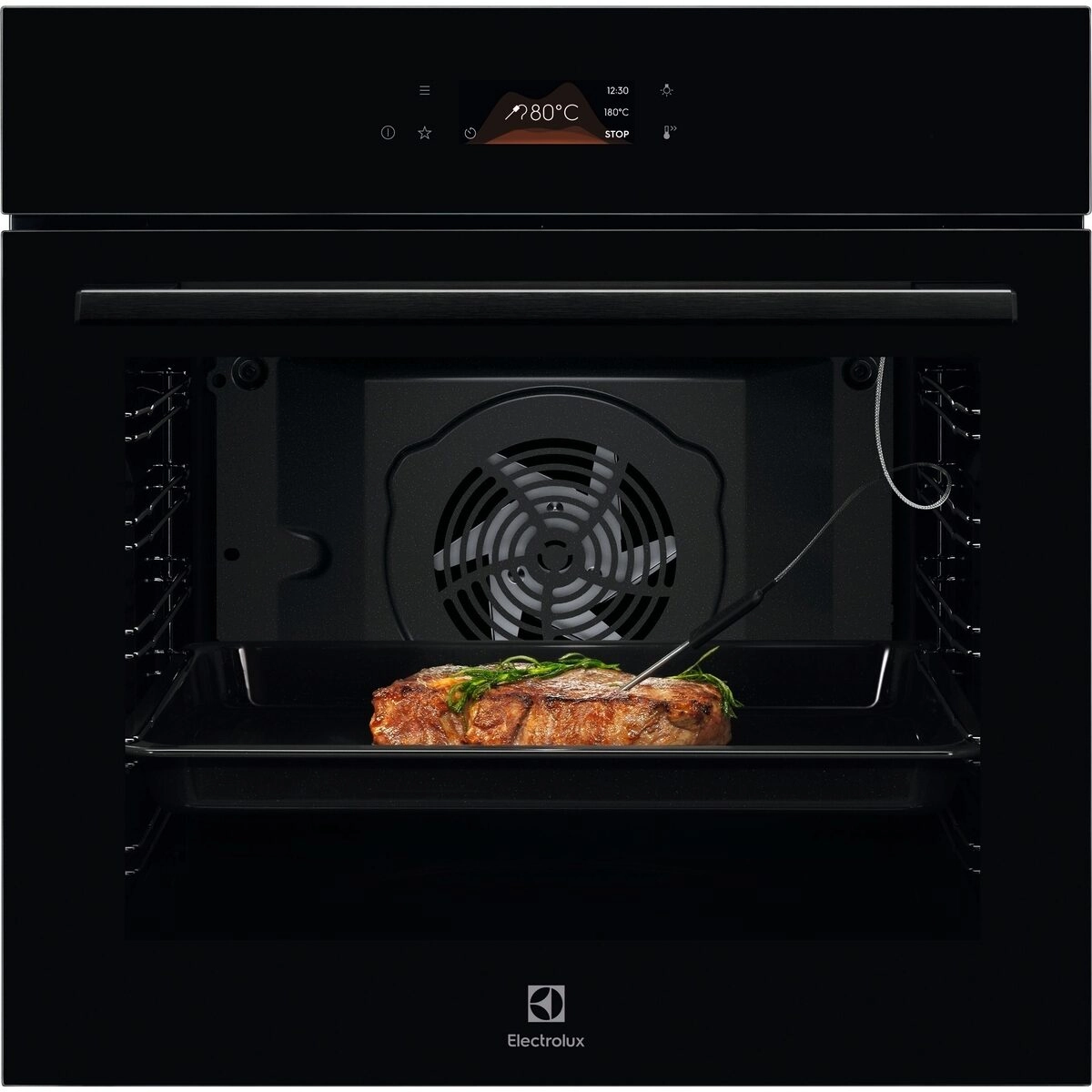 Piekarnik elektryczny parowy Electrolux COD8H39Z Termoobieg Termosonda Czarny