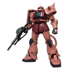 Model do składania Bandai MSM 1/48 ZAKU II CHAR AZNABLES CUSTOM V2