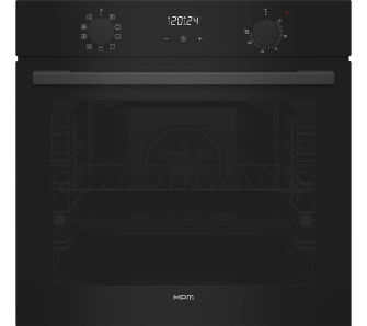 Piekarnik elektryczny MPM 63-BO-29 Termoobieg Czarny