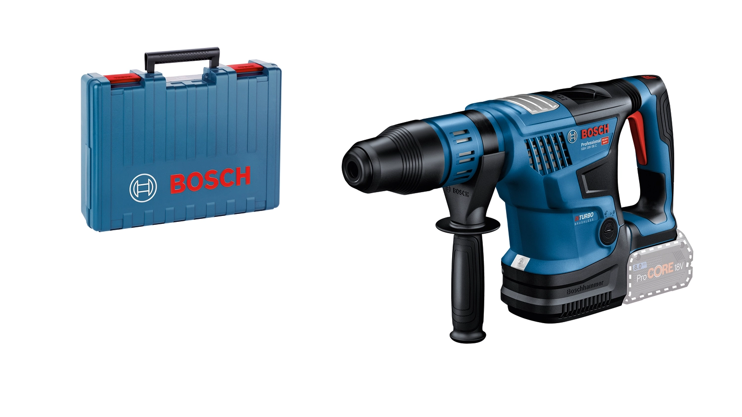 Młot udarowo-obrotowy Bosch Professional GBH 18V-36 C 0 611 915 021