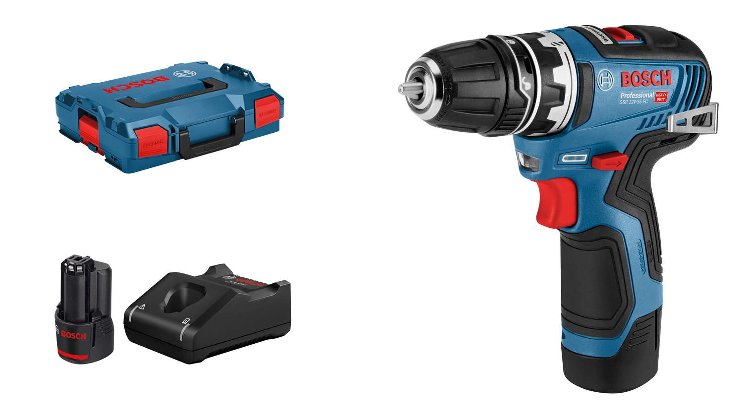 Wiertarko-wkrętarka Bosch Professional GSR 12V-35 FC 0 601 9H3 001