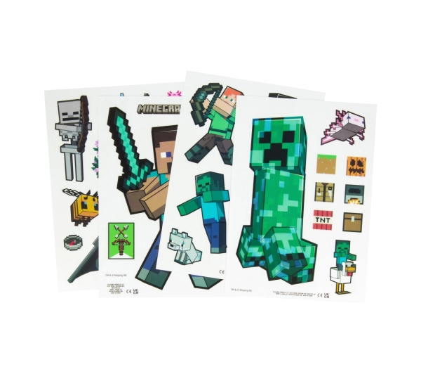 Paladone Dekoracyjne na szybę Minecraft Window Cling Decals