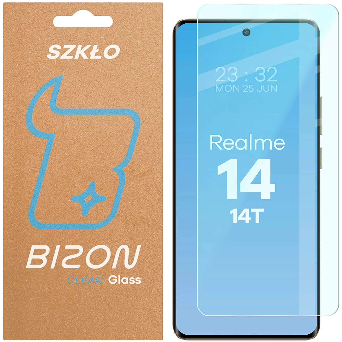 Szkło hartowane Bizon Clear 2 do Realme 14 5G/14T 5G