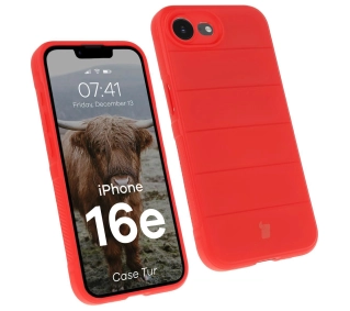 Bizon Tur do iPhone 16e Czerwony