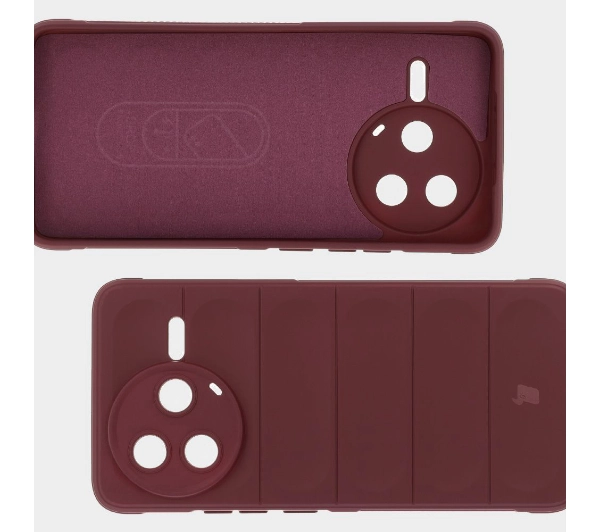 Bizon Tur do Xiaomi Poco F7 Pro Burgundowy