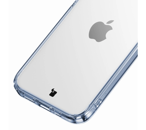 Bizon Halo do iPhone 15 Pro Przezroczysto-niebieski