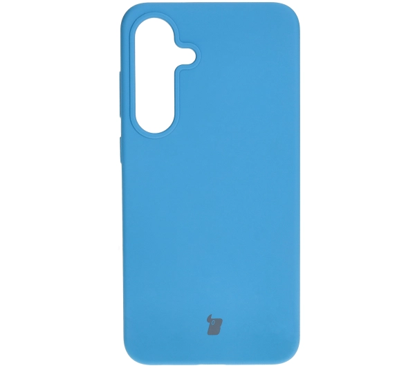 Bizon Silikonowe Soft do Galaxy S25 Plus Niebieski
