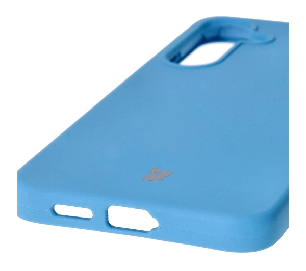Bizon Silikonowe Soft do Galaxy S25 Plus Niebieski
