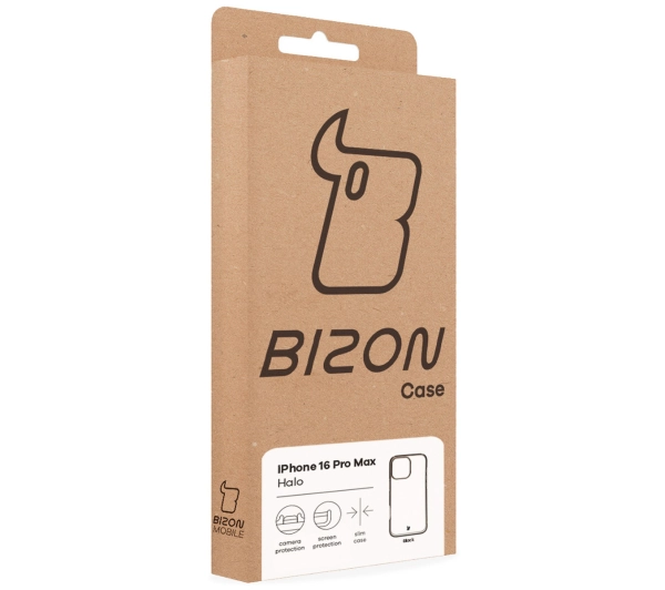 Bizon Halo do iPhone 16 Pro Max Czarny