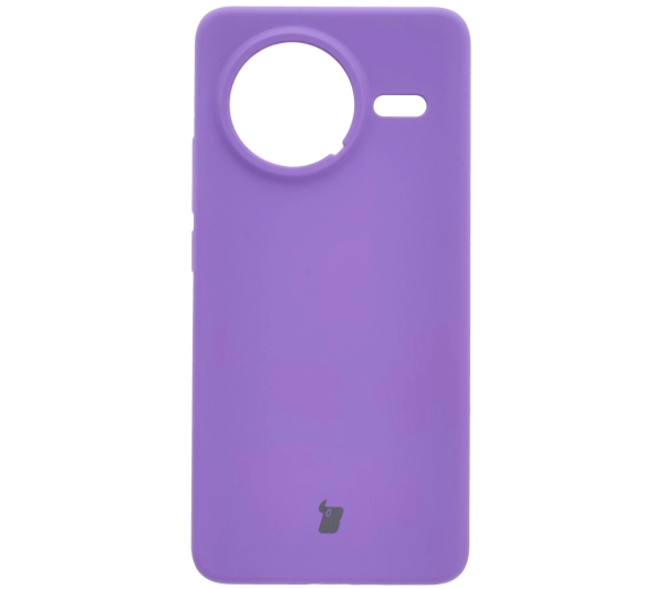 Bizon Silikonowe Soft do Xiaomi Poco F7 Pro Ciemnofioletowy