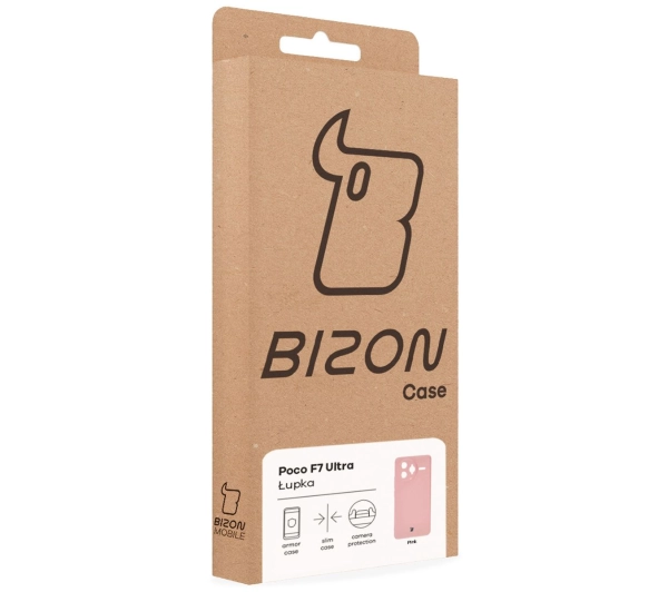 Bizon Łupka do Xiaomi Poco F7 Ultra Różowy