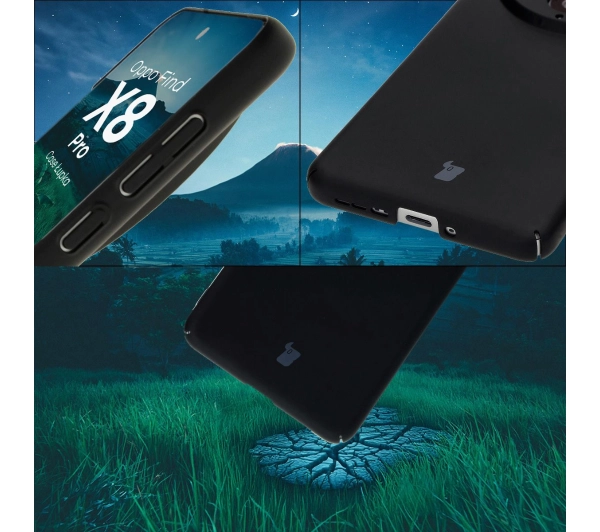 Bizon Łupka do Oppo Find X8 Pro Czarny