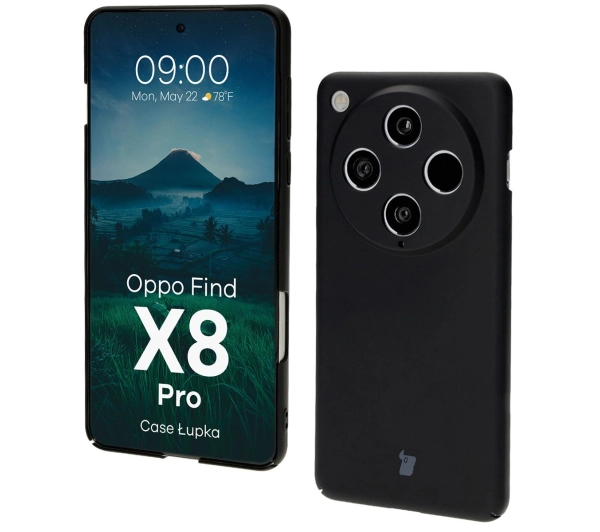 Bizon Łupka do Oppo Find X8 Pro Czarny